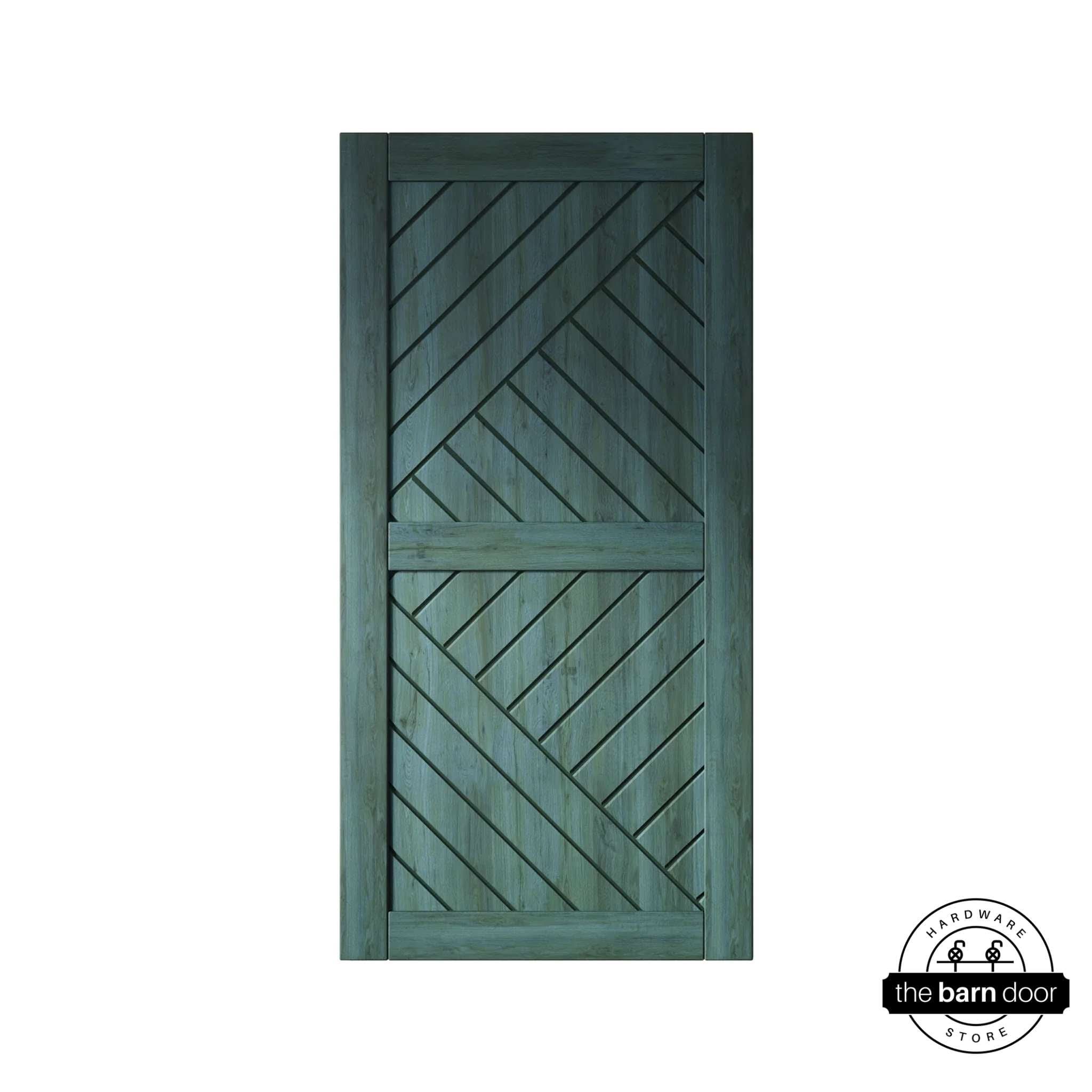 Royal Pine Patterned Barn Door