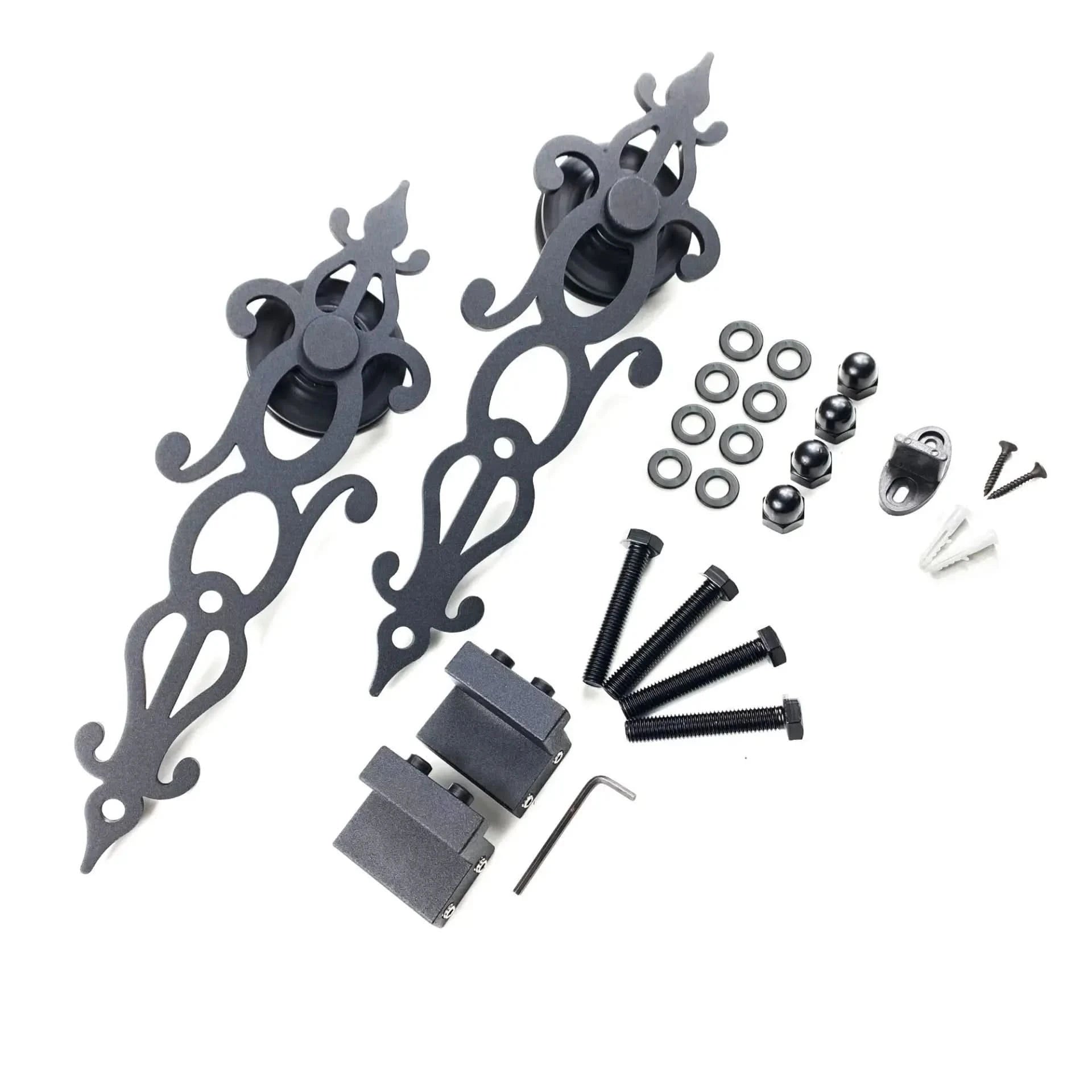 Royal Barn Door Roller in Black