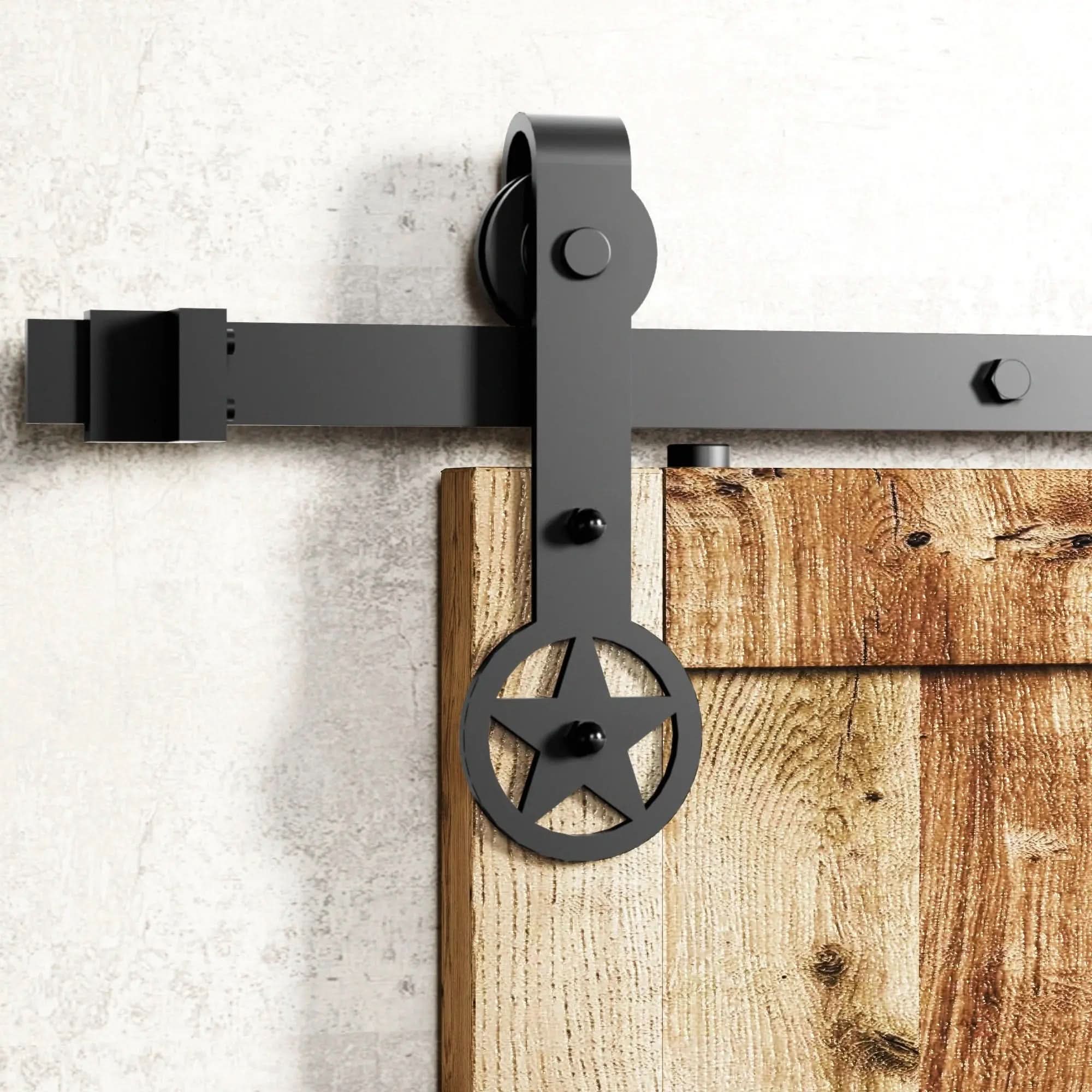 Star Barn Door Hardware Kit