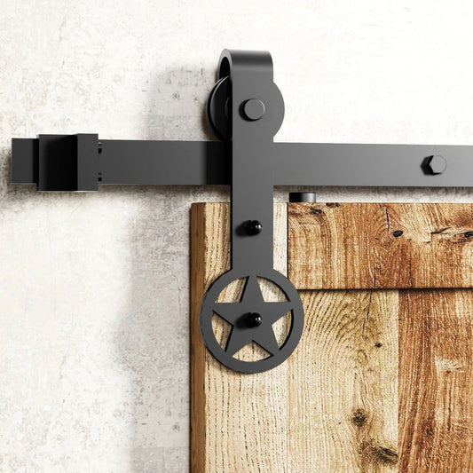 Star Barn Door Hardware Kit