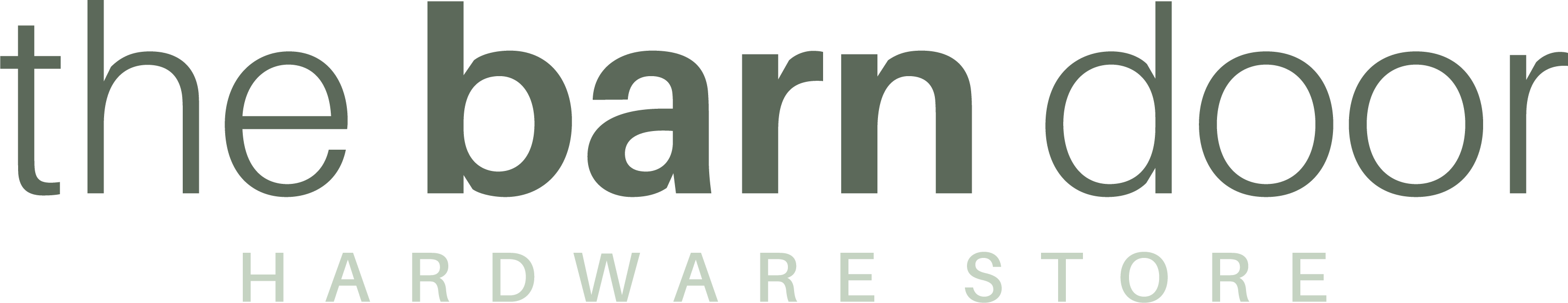 The Barn Door Hardware Store Logo