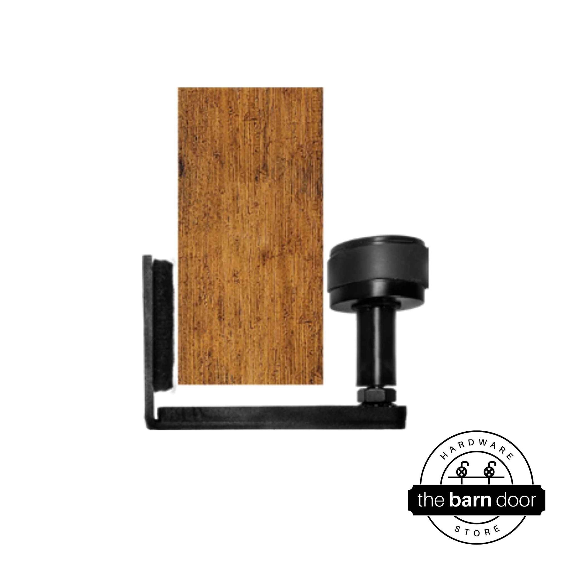 Wall Mounted Felt-Lined Large Wheel Floor Guide