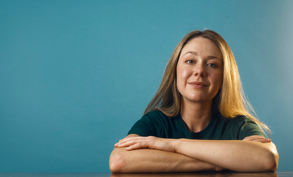 Happy Female Customer